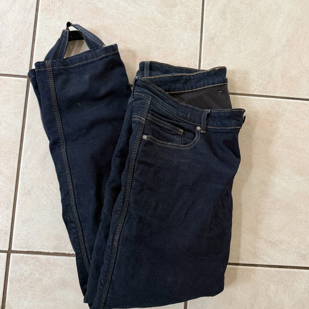 First Sz. 38x32 AAA Men's Motorcycle Riding Denim Pants Armoured Kevlar Cordura